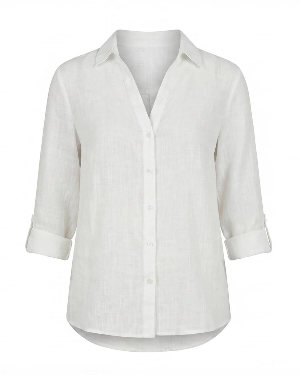 Women’s Breathable Floral Button-Down Blouse