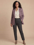 Women’s Jacket – Classic Lapel Long Sleeve Blazer