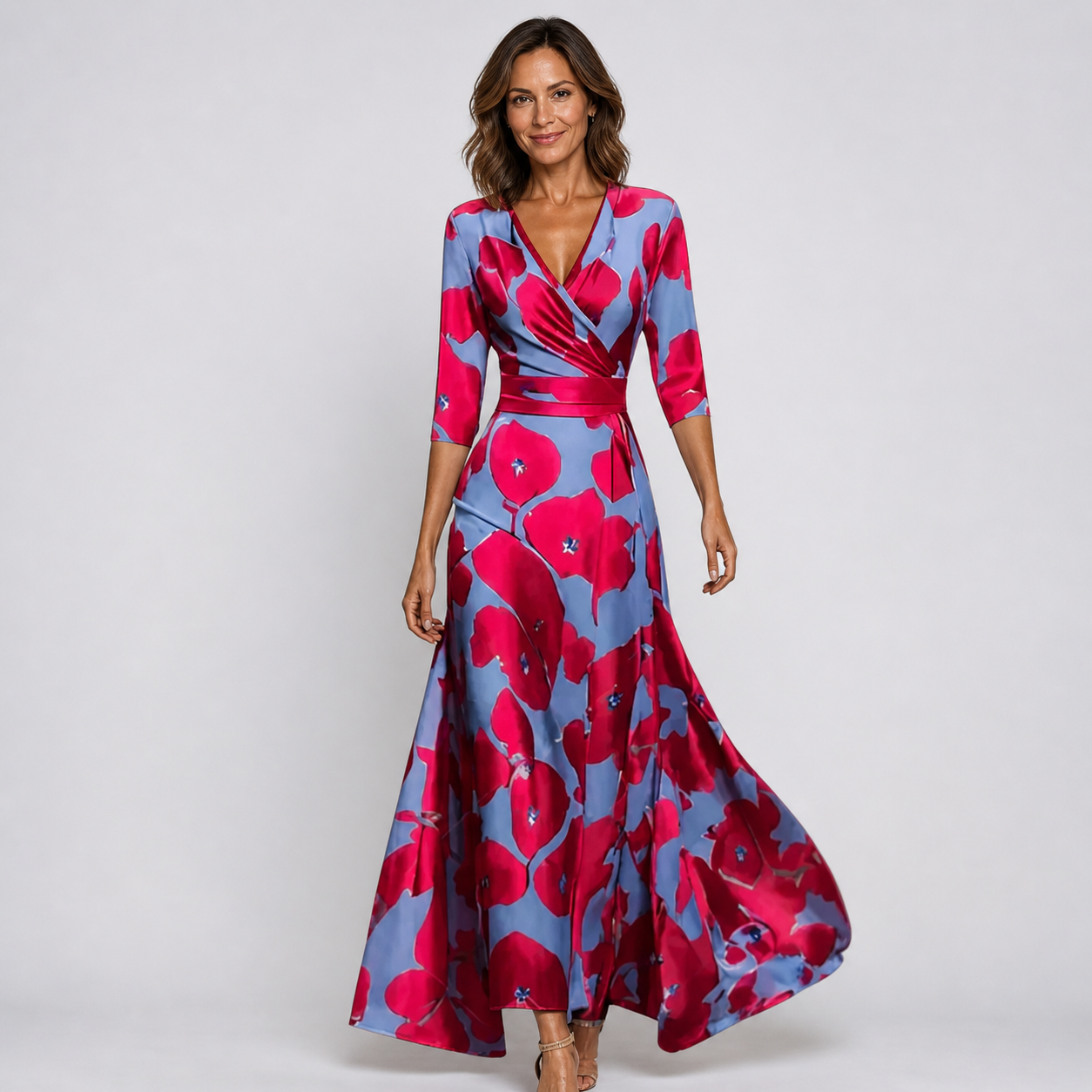 Luxury Floral Dress
