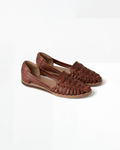Women’s Slingback Flats- Woven Fisherman