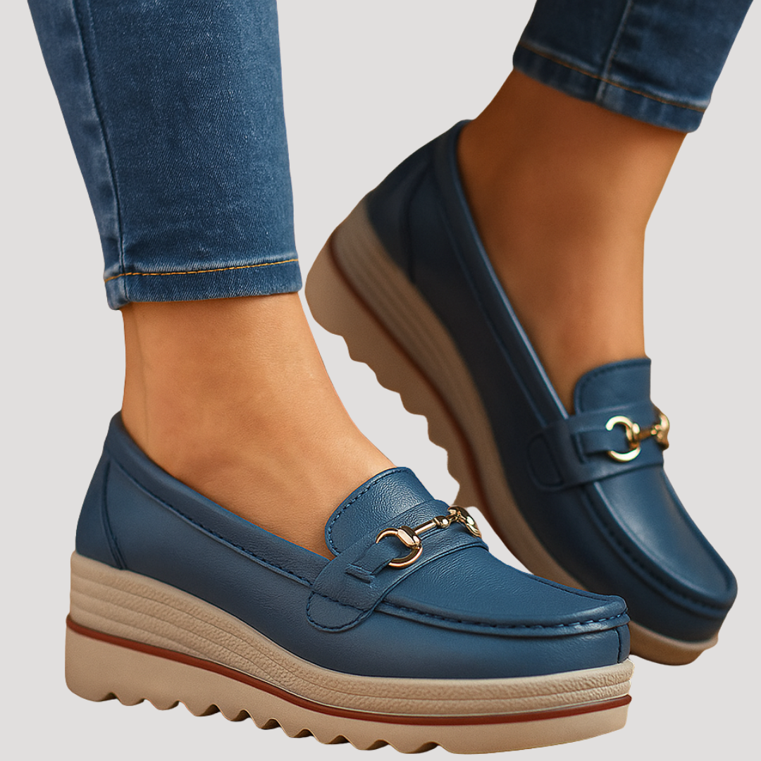 Women’s All-Day Comfort Platform Slip-On Loafers