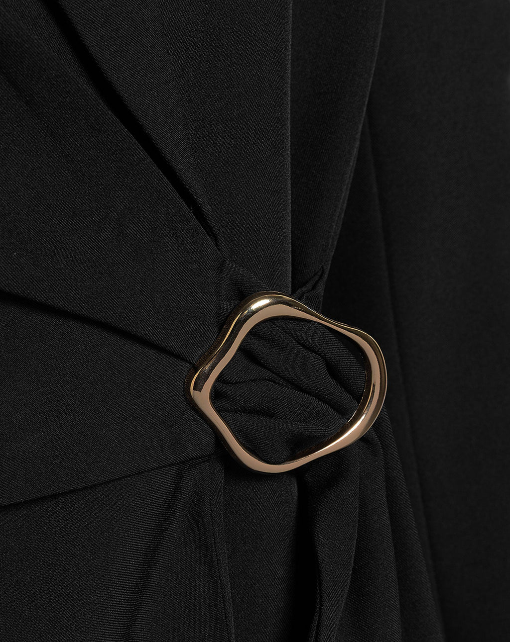 Getailleerde blazer dress met gesp detail