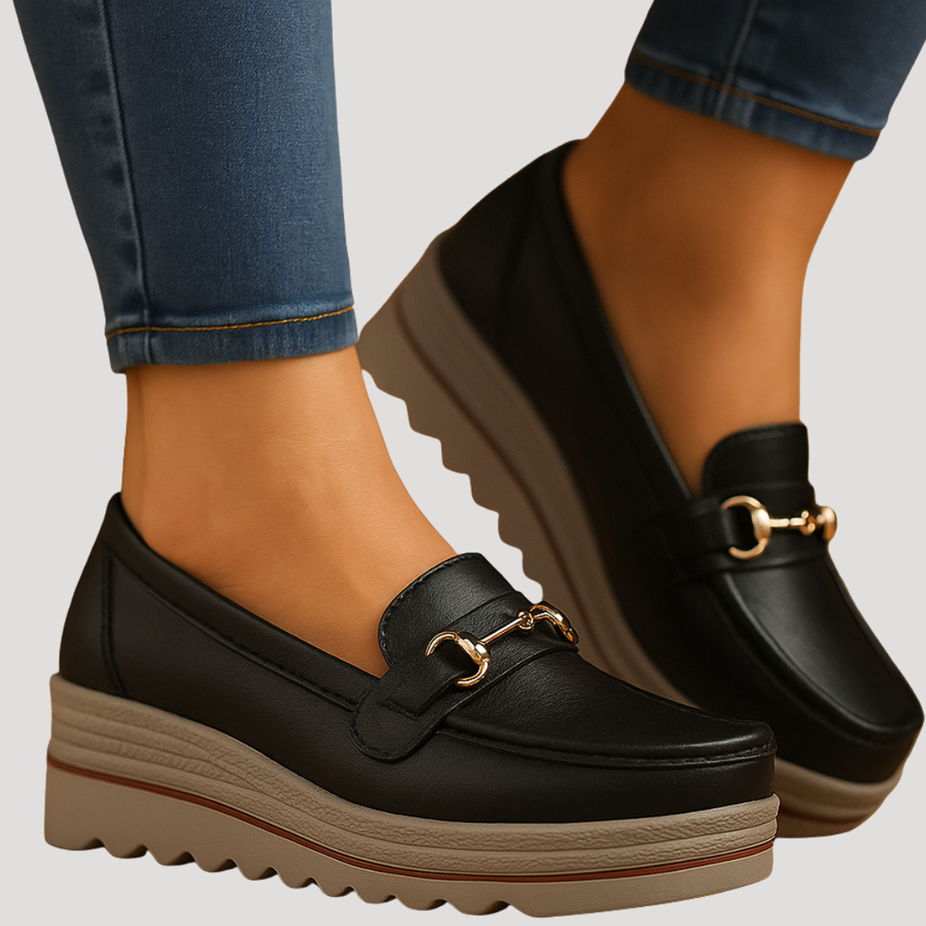 Women’s All-Day Comfort Platform Slip-On Loafers