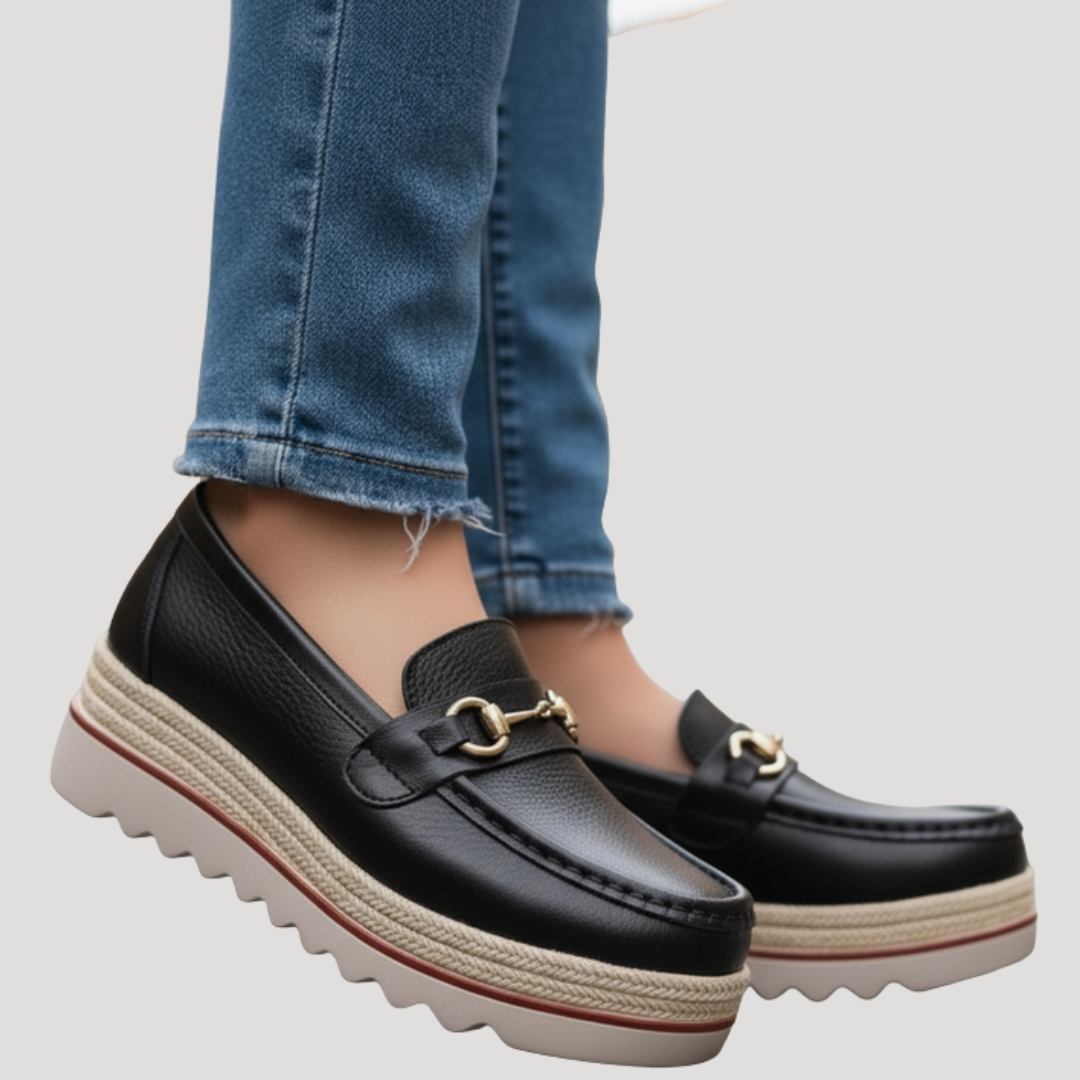 Women’s All-Day Comfort Platform Slip-On Loafers