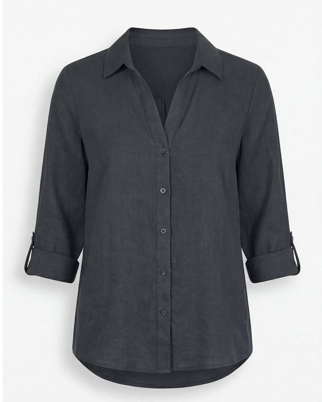 Women’s Breathable Floral Button-Down Blouse