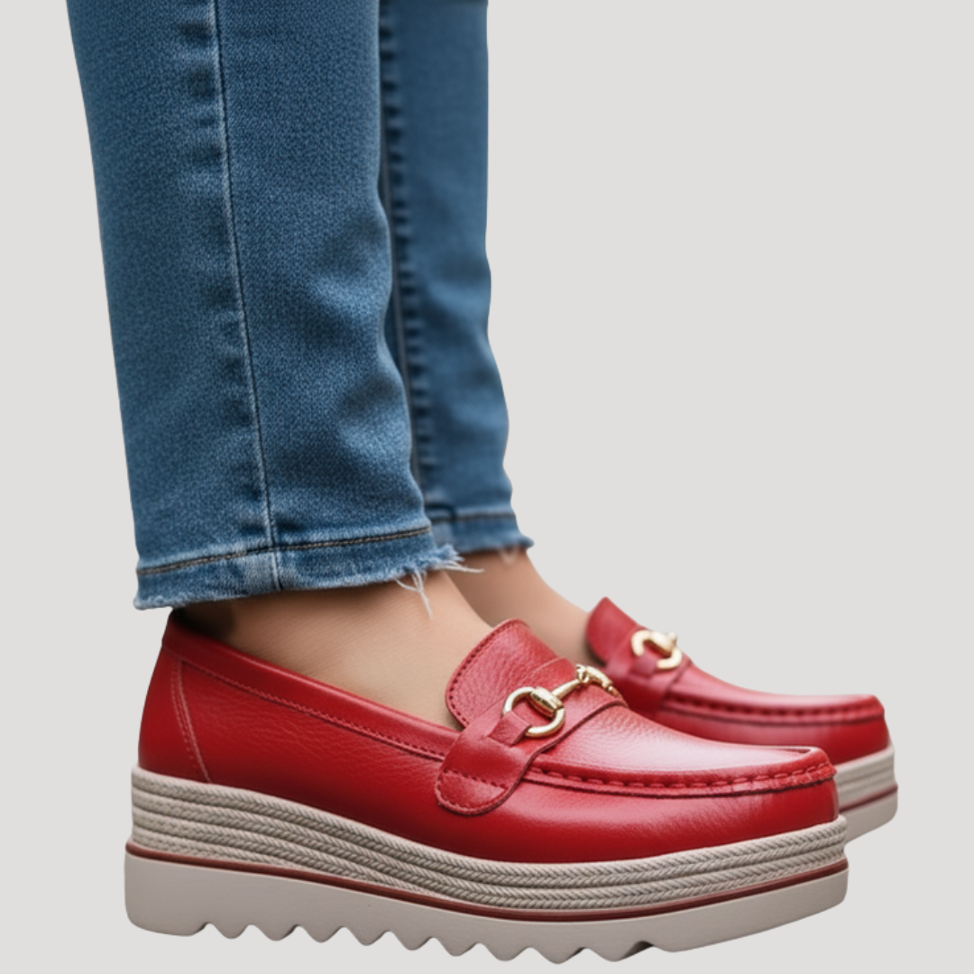 Women’s All-Day Comfort Platform Slip-On Loafers