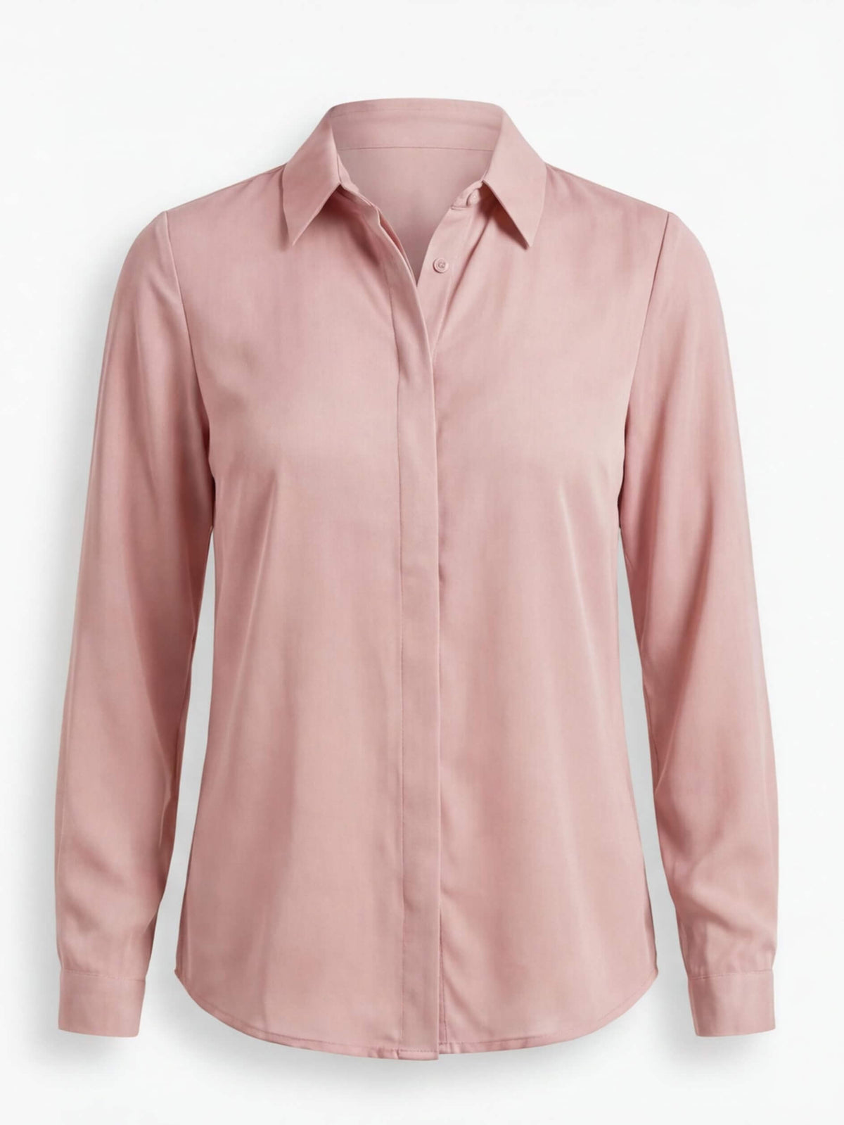 Elegant women's blouse with a classic collar