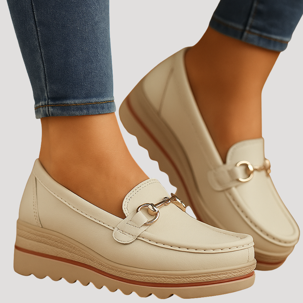 Women’s All-Day Comfort Platform Slip-On Loafers