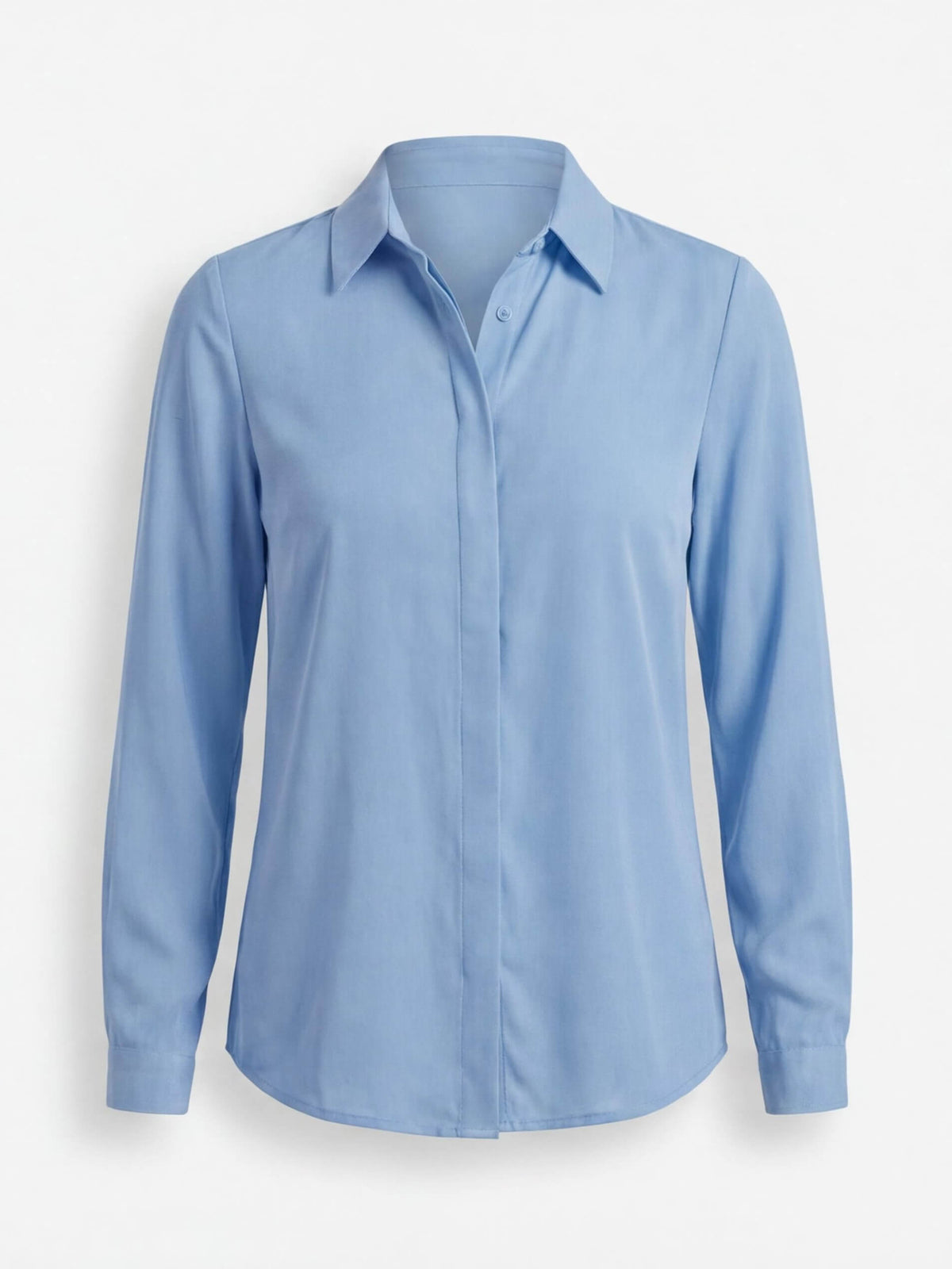 Elegant women's blouse with a classic collar