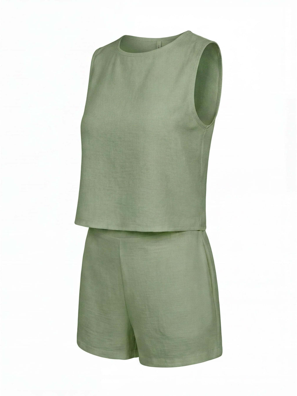 Women’s Set – Sleeveless Top & Shorts Co-Ord Set