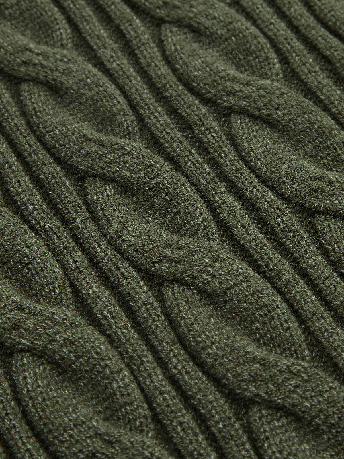 Cable Knit Sweater & Wide-Leg Pant Set