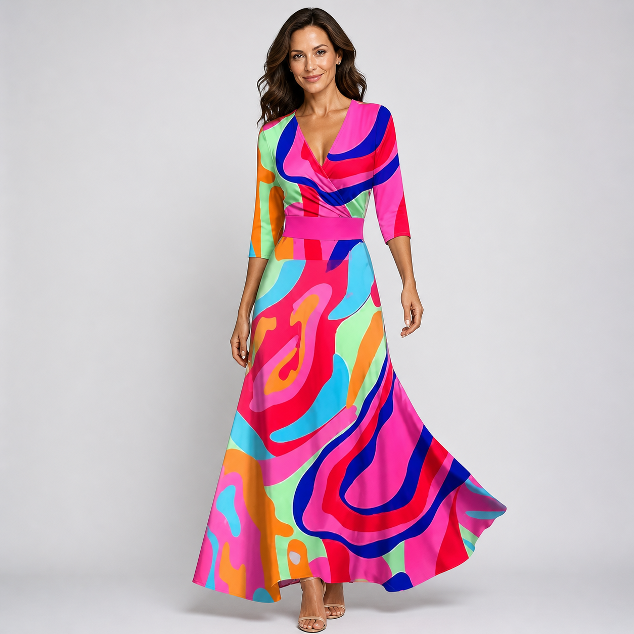 Luxury Floral Dress
