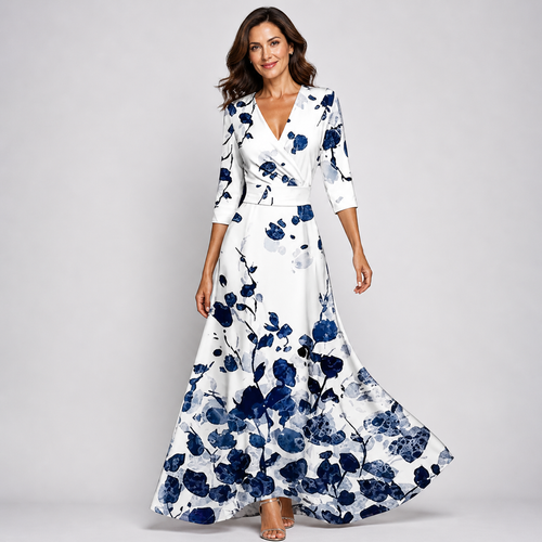 Luxury Floral Dress