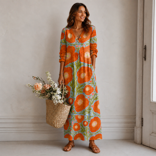 Enchanted Floral Dress