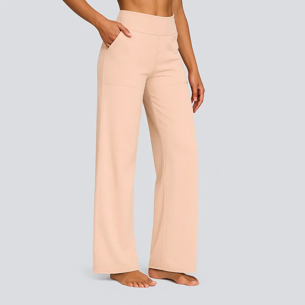 Kim | Comfort Fit Broek Dames- Zachte, Ademend met Stretch