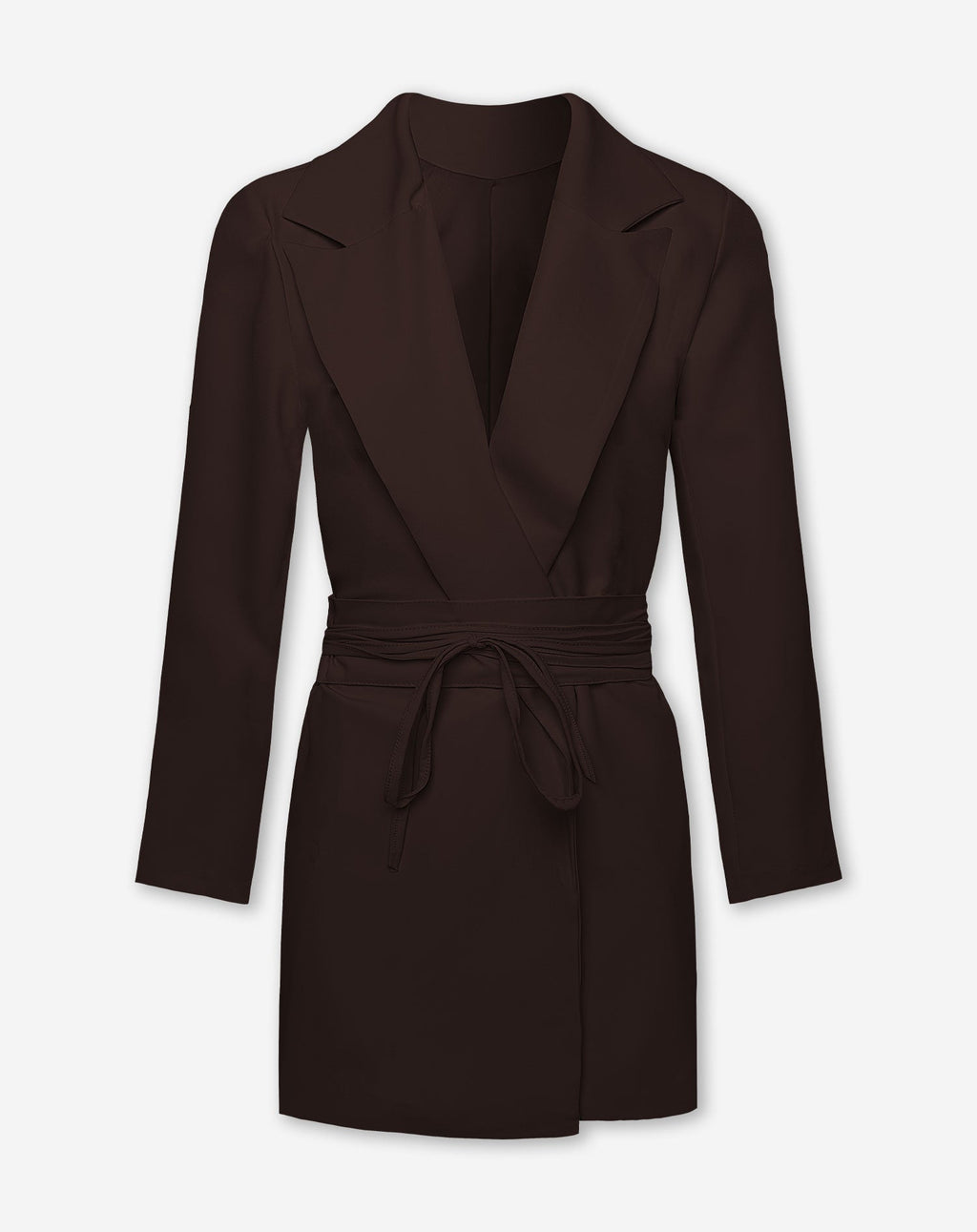Getailleerde blazer dress met revers