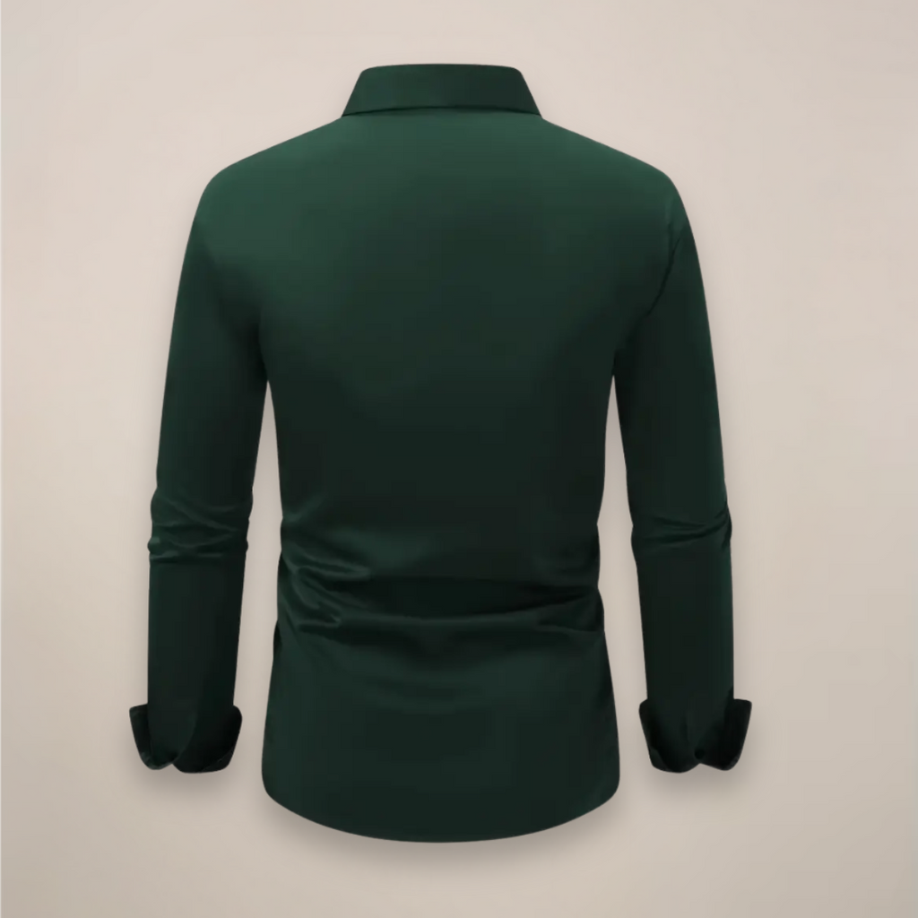 Angelo | Heren Overhemd Lange Mouw Smart Stijl