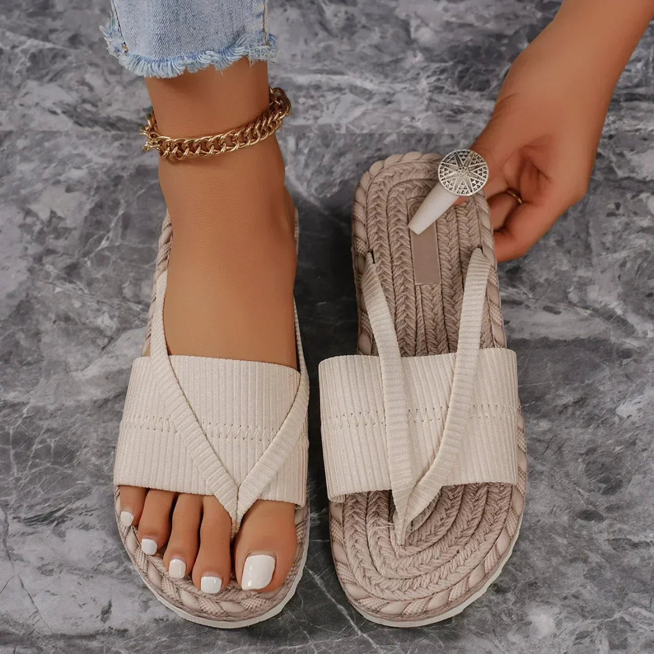 Iris | Women's Cross Strap Espadrille Sandal