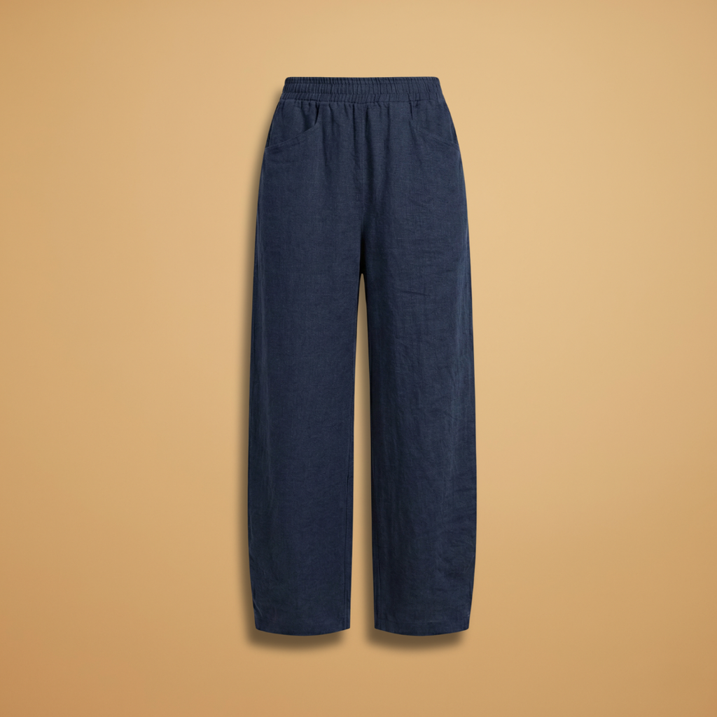 Women’s Summer Trousers with Loose Fit and Material for Warm Weather