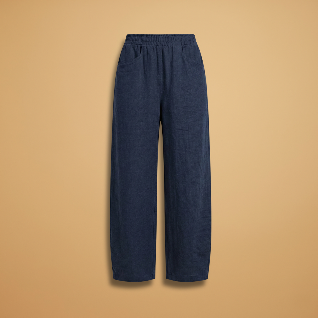 Women’s Summer Trousers with Loose Fit and Material for Warm Weather