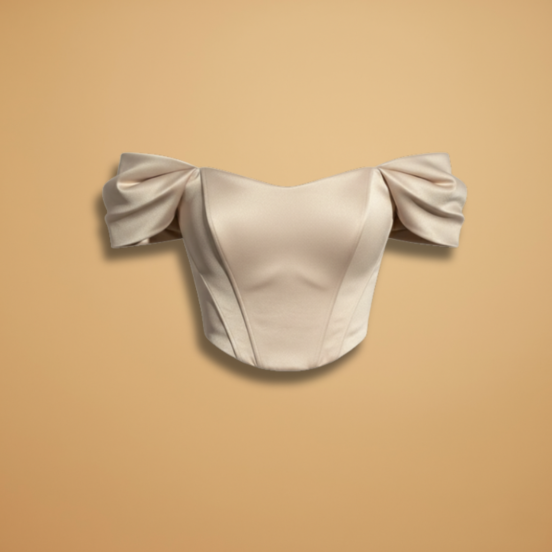 Women's Off-Shoulder Top with Stylish Neckline