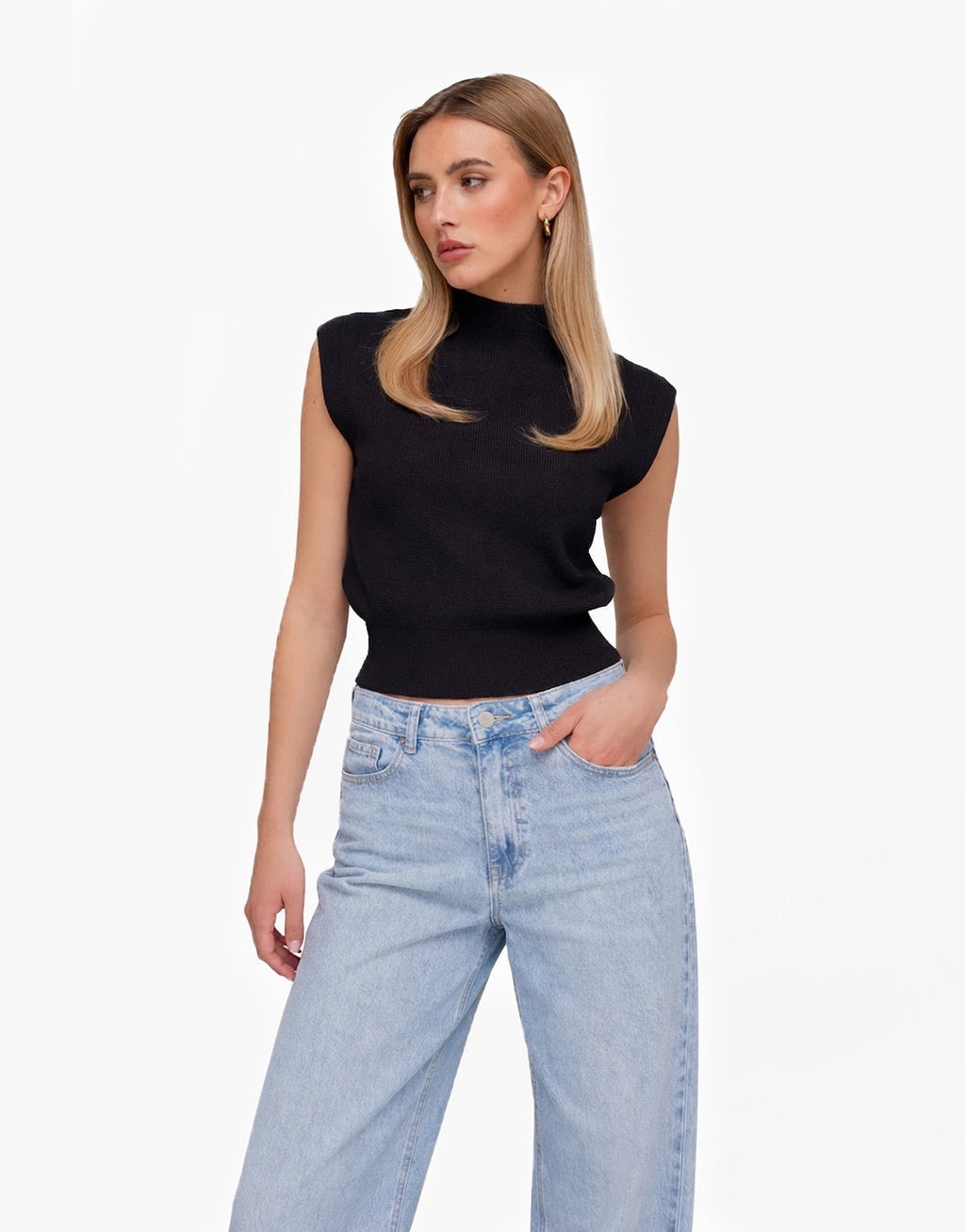 Zwarte Spencer - Top