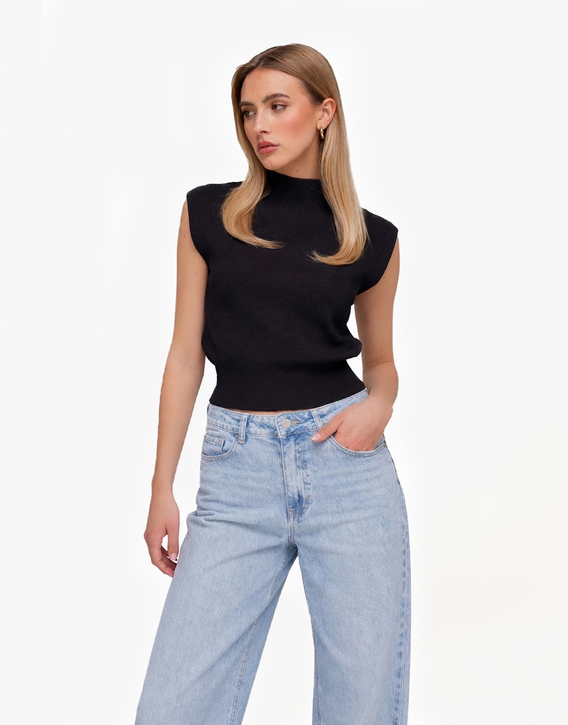 Zwarte Spencer - Top