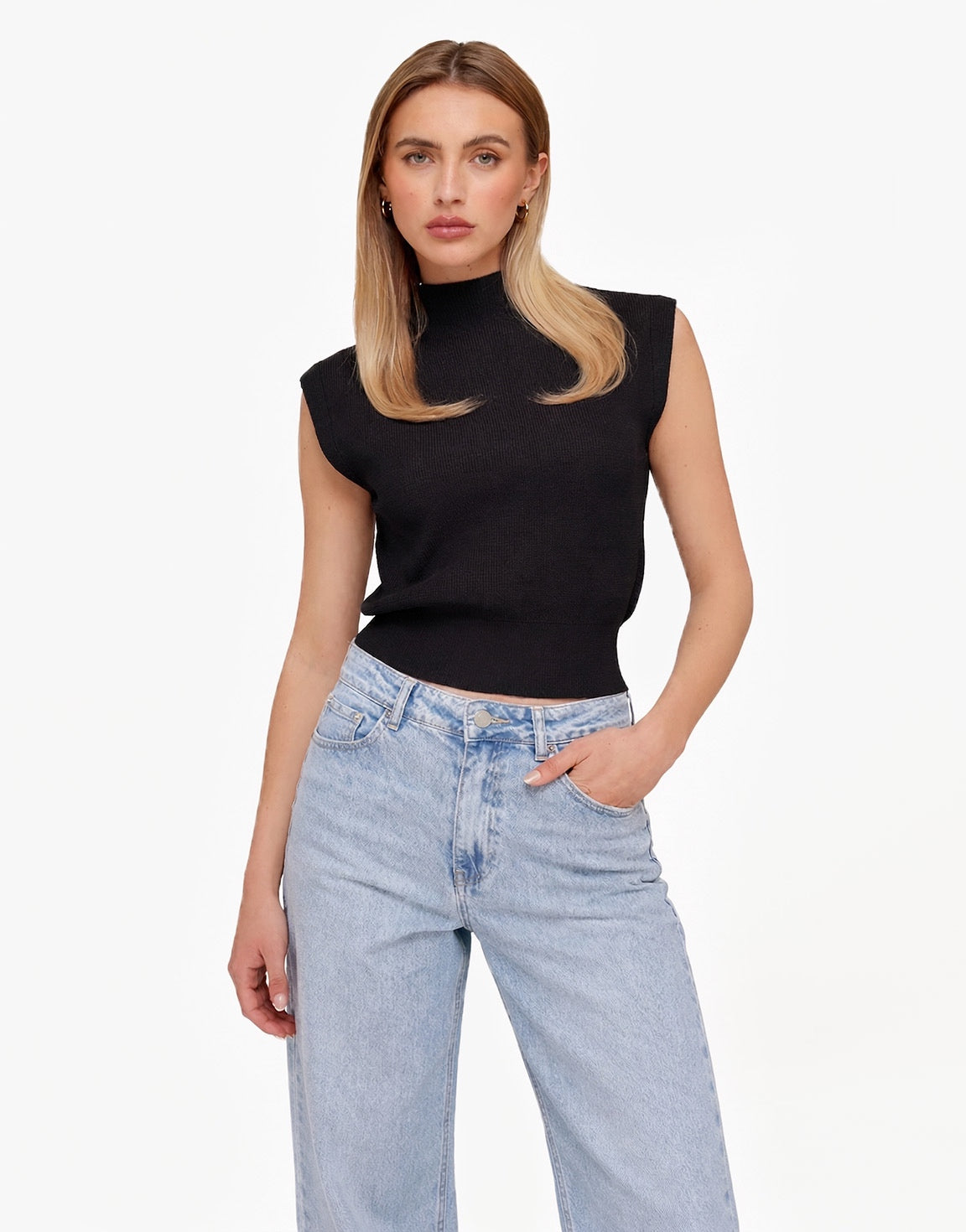 Zwarte Spencer - Top