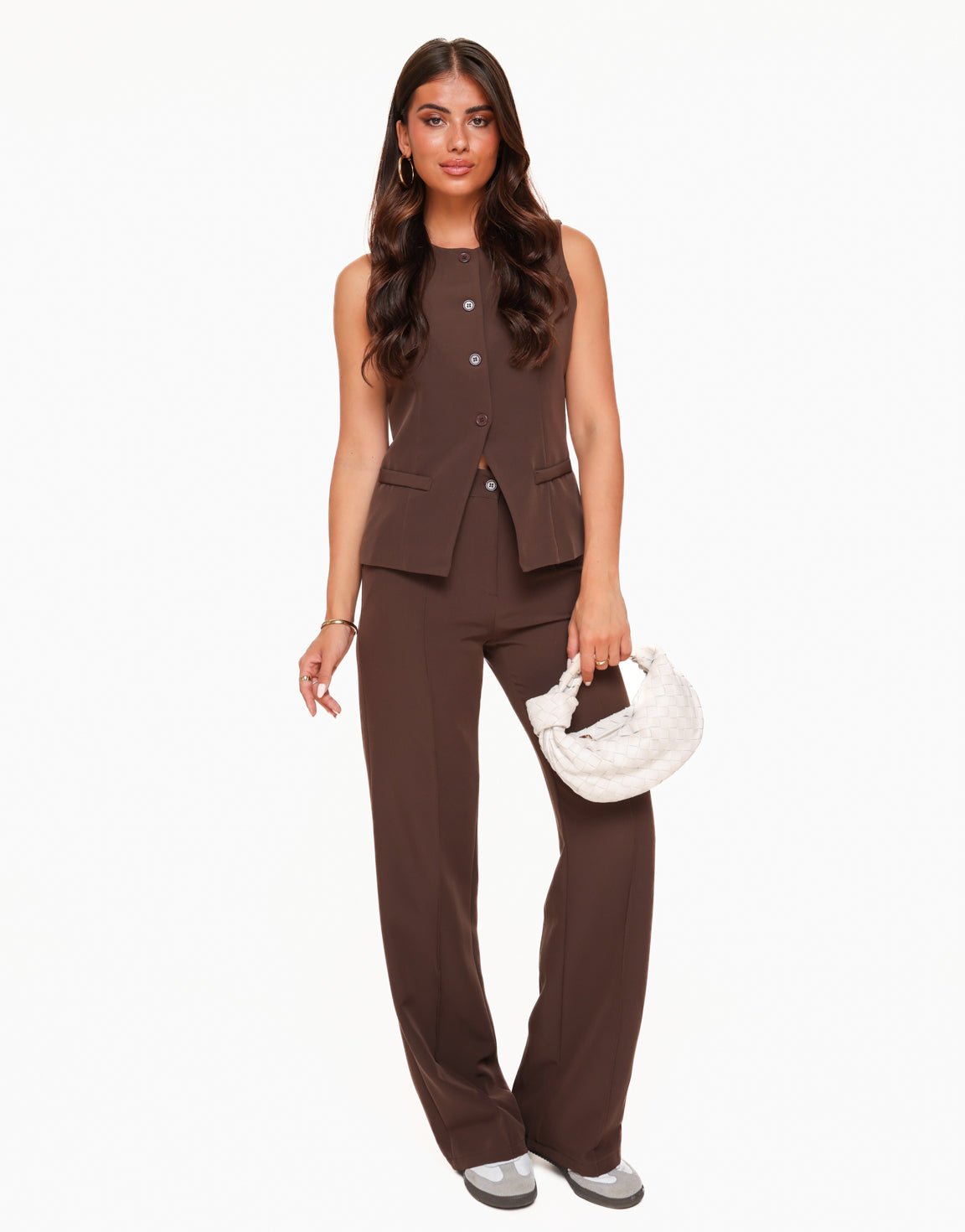 Bruine Basic - Pantalon