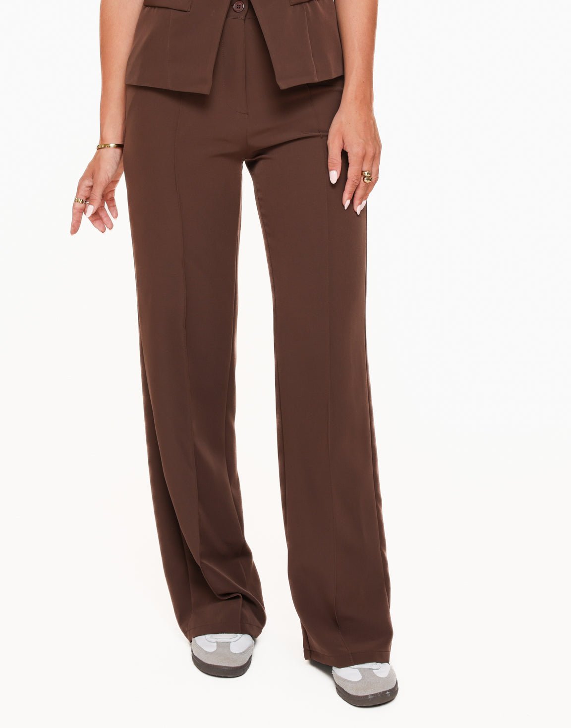 Bruine Basic - Pantalon