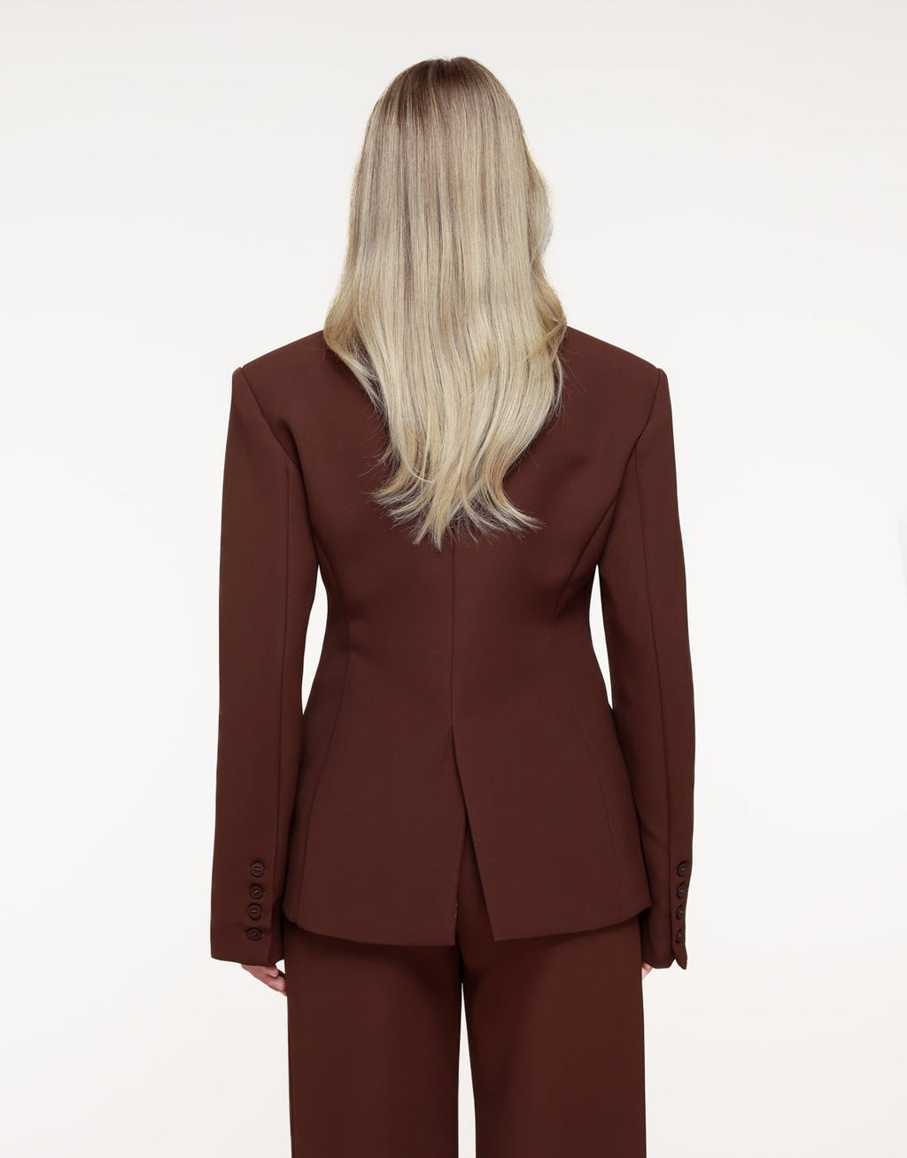 Getailleerde blazer met decoratieve details