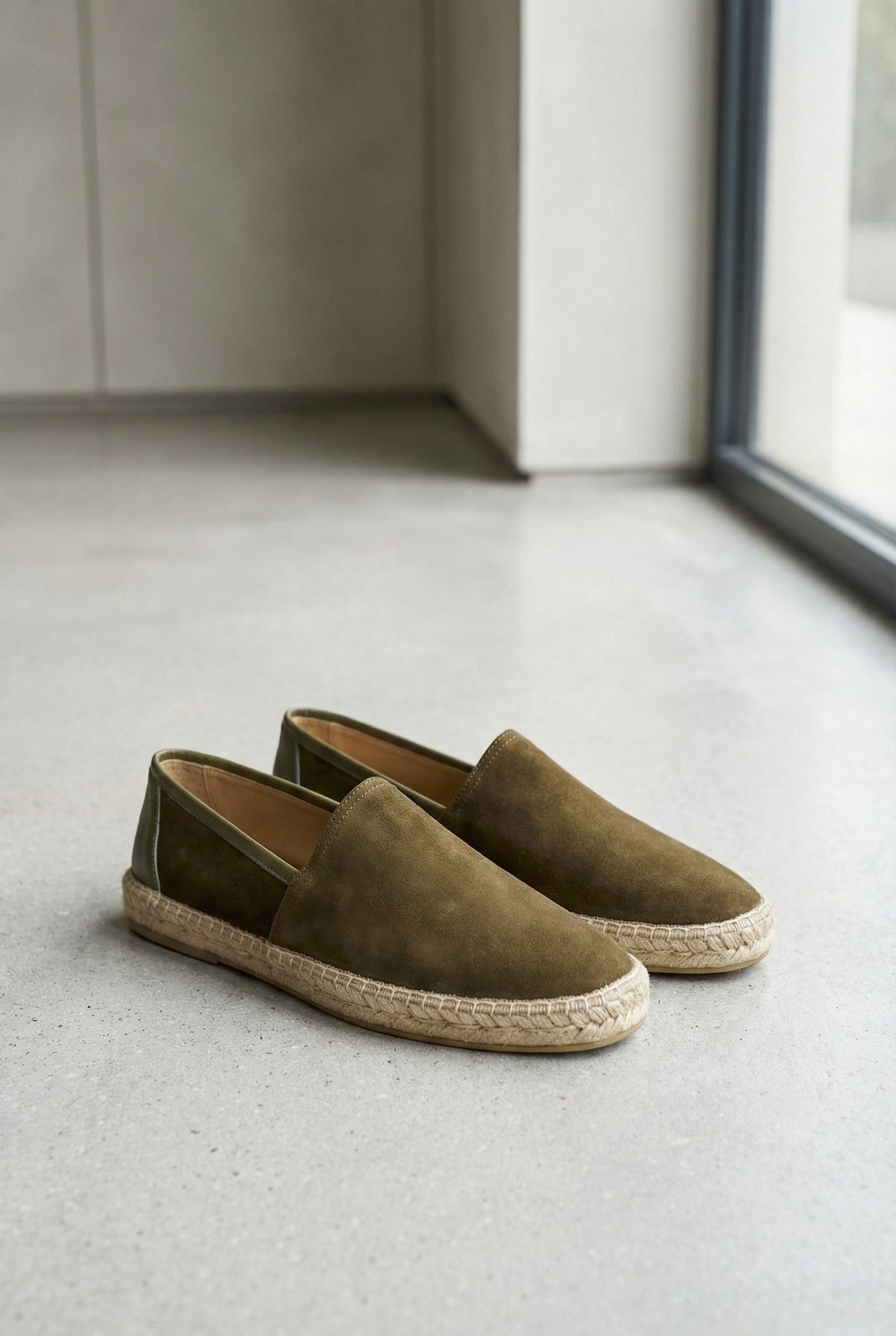 Men's Suede Espadrille