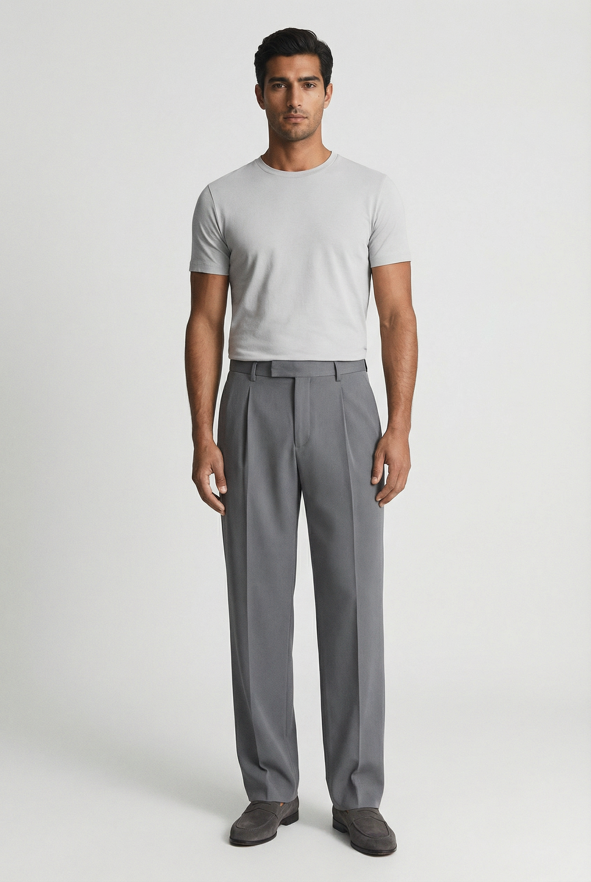 Men's Smart Pleated Trousers