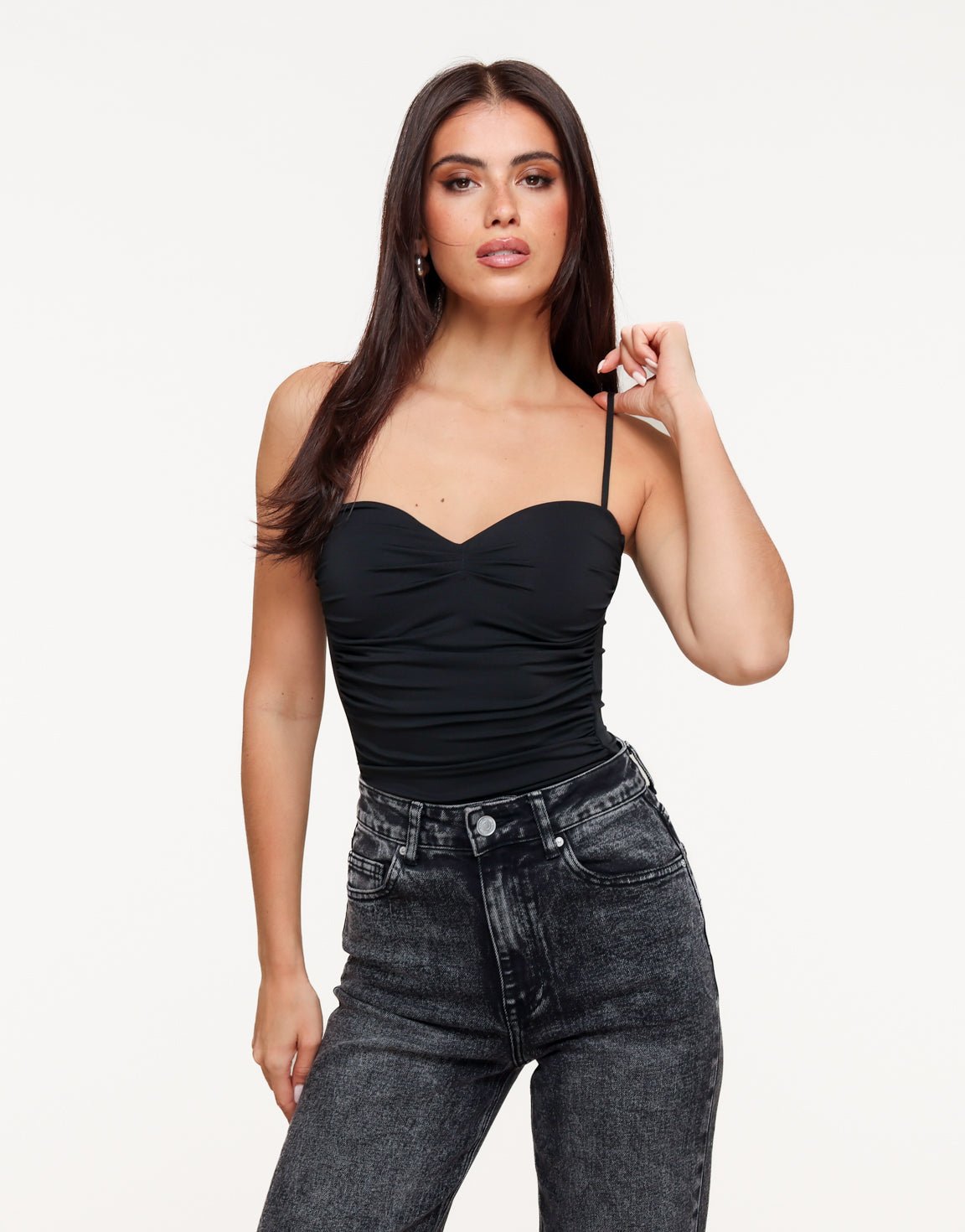 Zwarte Basic Aangesloten - Body